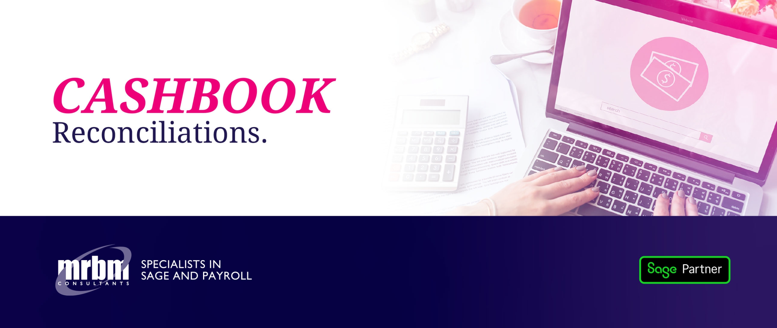 Cashbook reconciliations