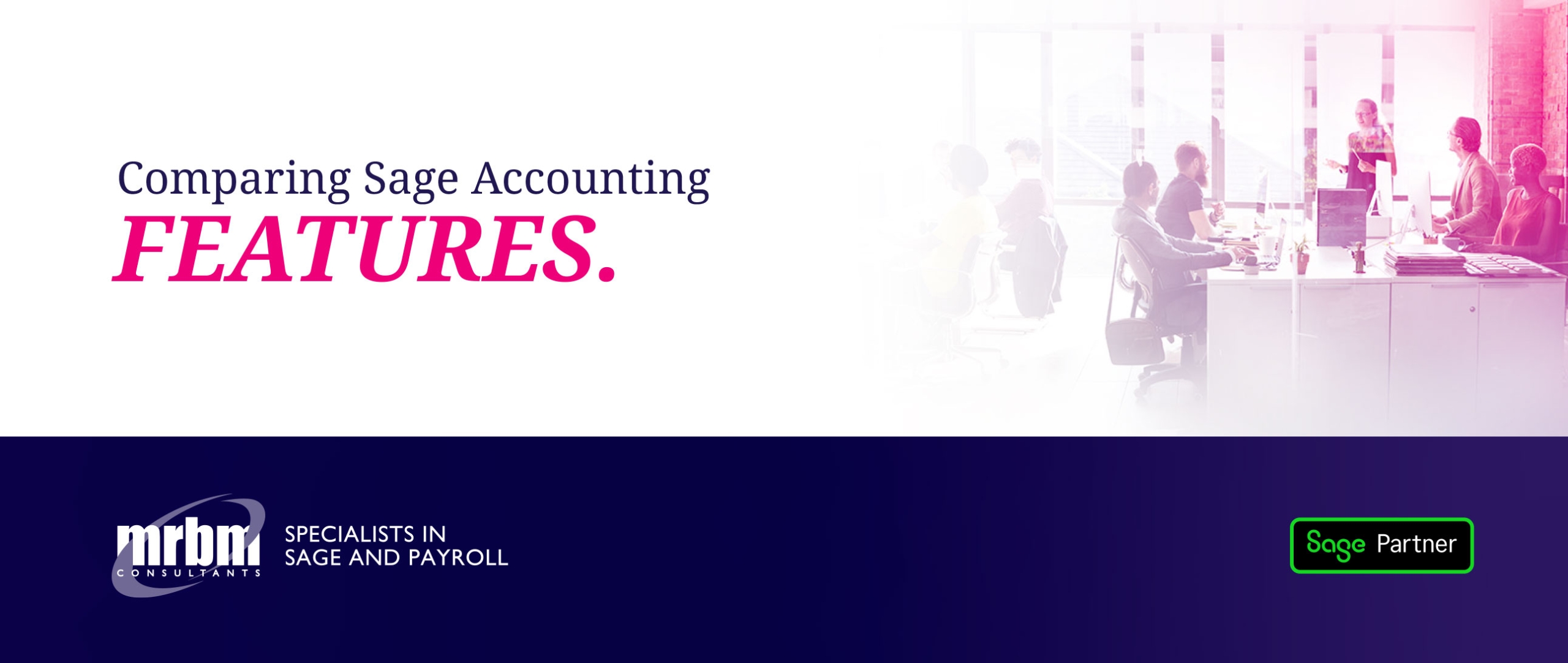 Sage accounting features comparison